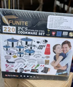 FUNITE STAINLESS COOKWARE SET